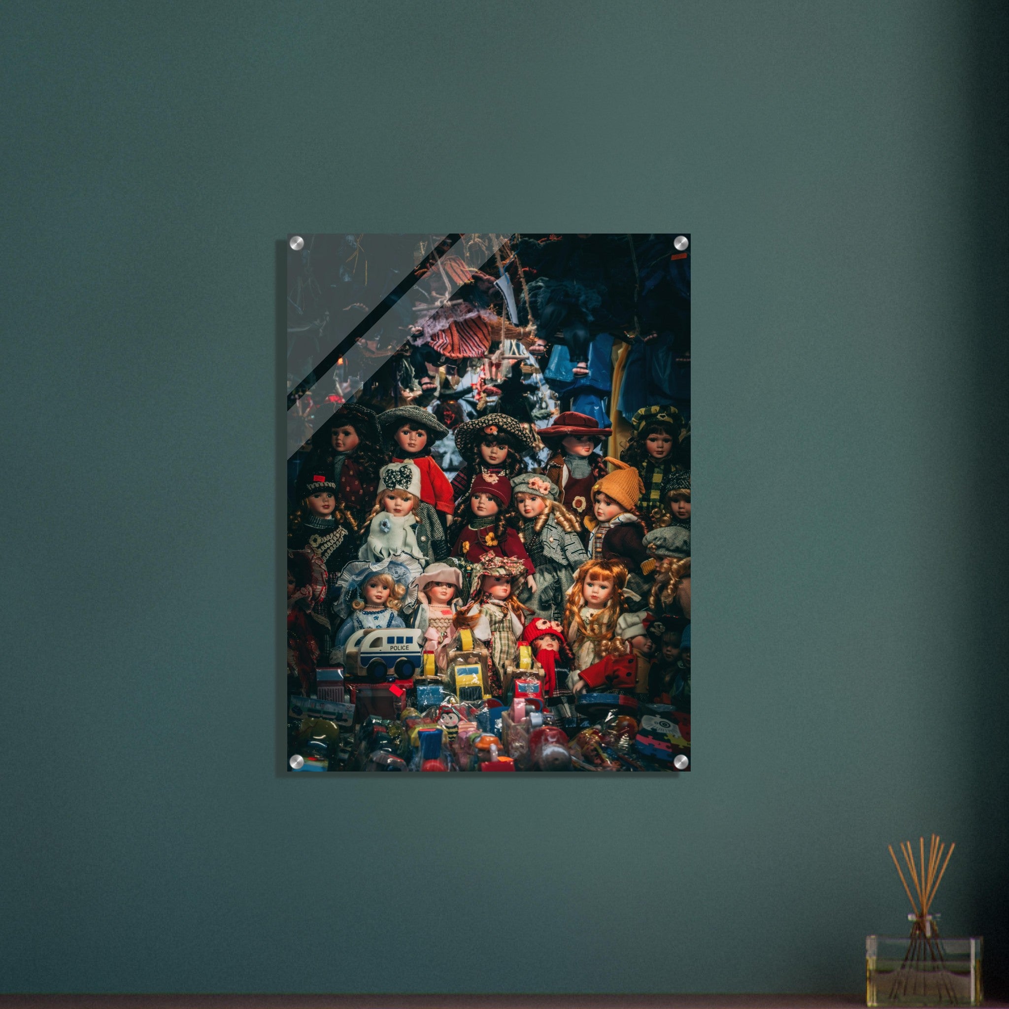 Dolls of Prague: A Market Day Snapshot | Acrylic Print