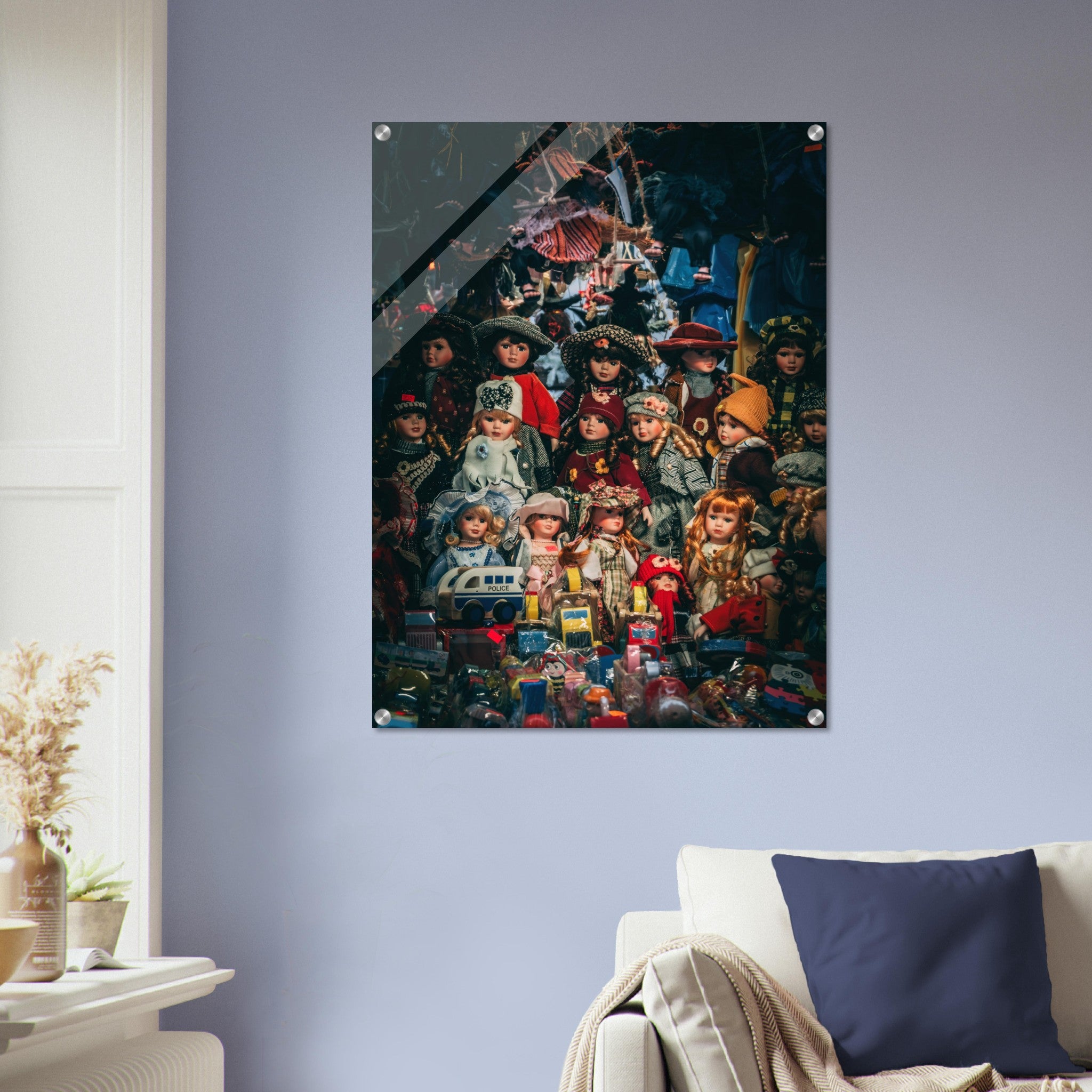 Dolls of Prague: A Market Day Snapshot | Acrylic Print