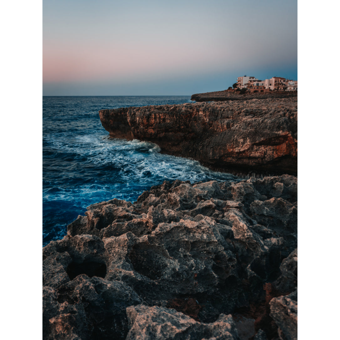 The Coastal Cliffs of Mallorca: A Seascape | Acrylic Print