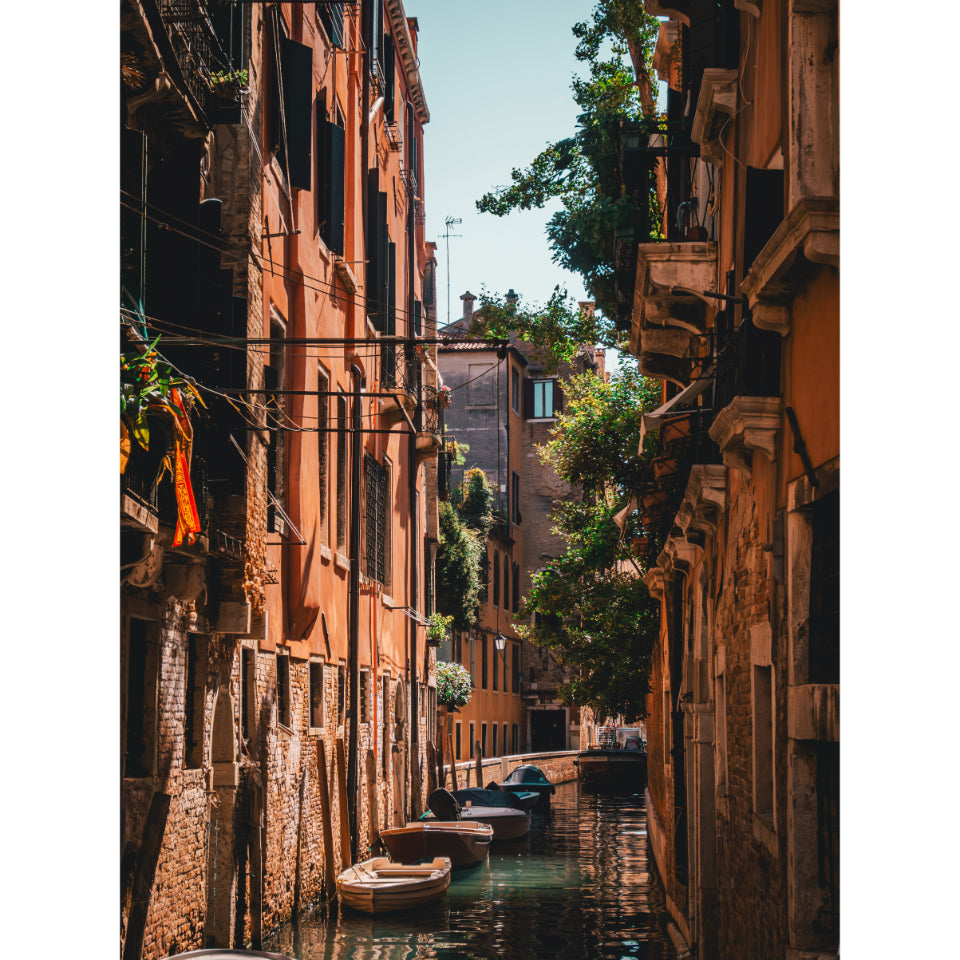 Historic Venice: A Glimpse into Quiet Canals | Acrylic Print