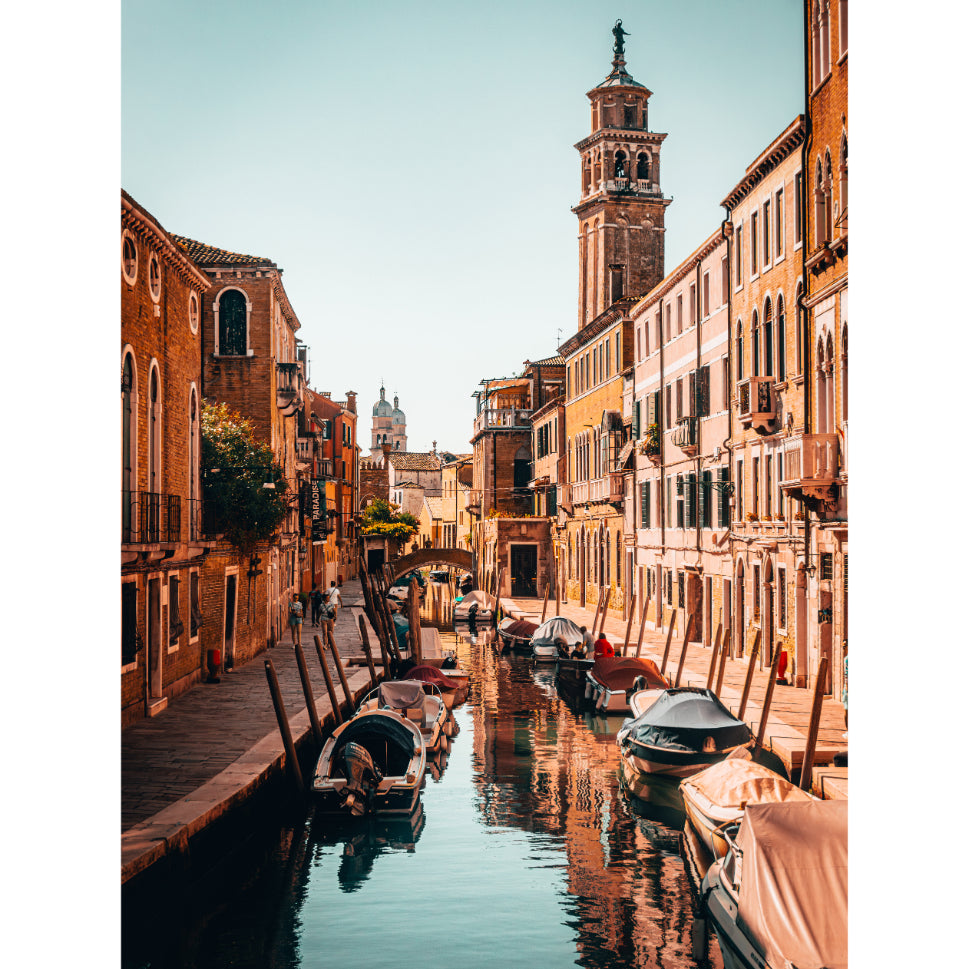 Charming Venice: Serene Canals and Timeless Architecture | Acrylic Print