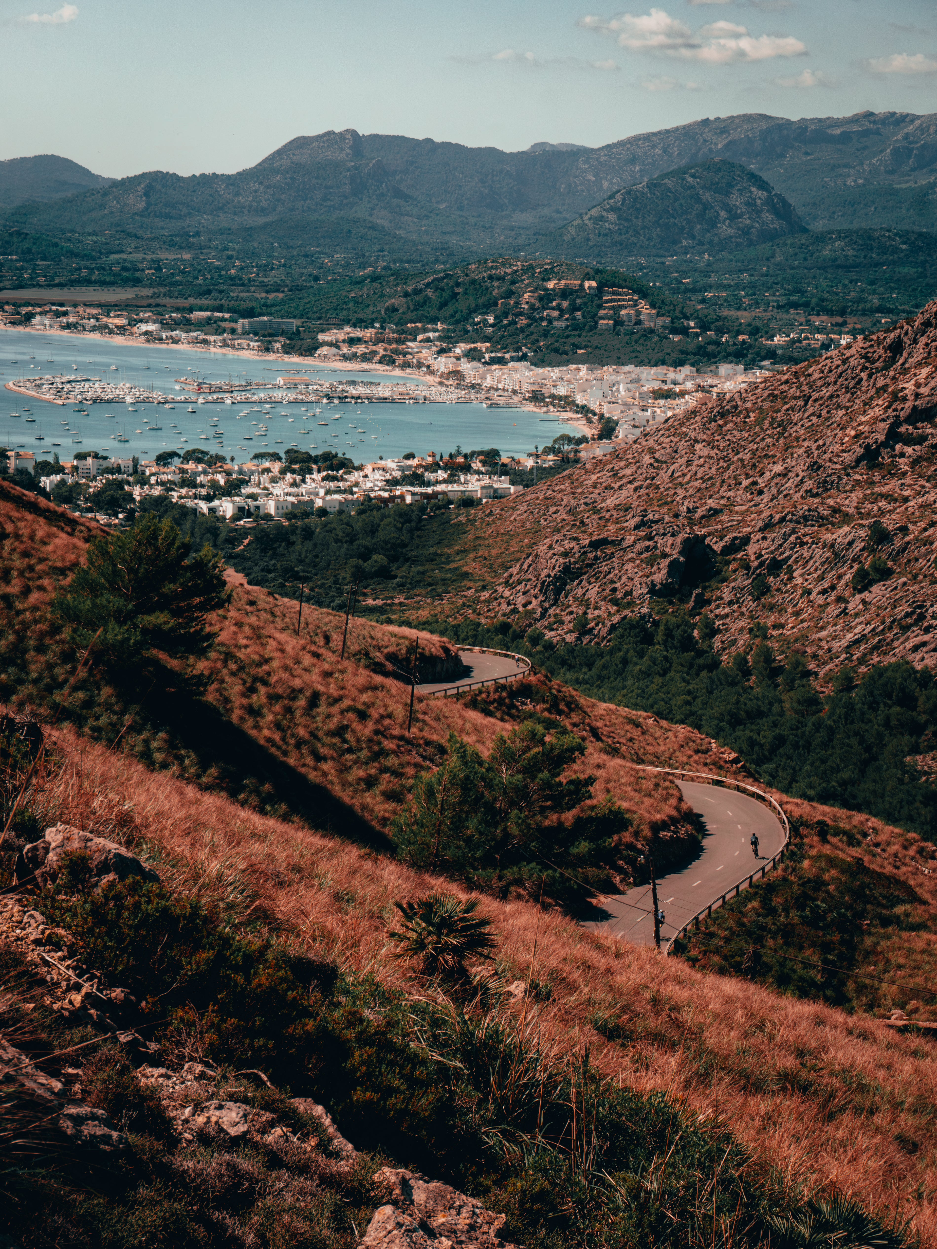 Scenic Route: Mallorca's Mountain Pass to the Sea | Poster