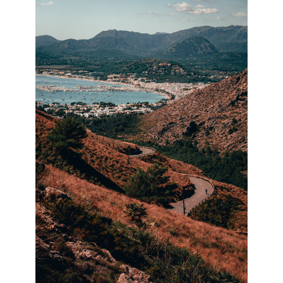 Scenic Route: Mallorca's Mountain Pass to the Sea | Canvas