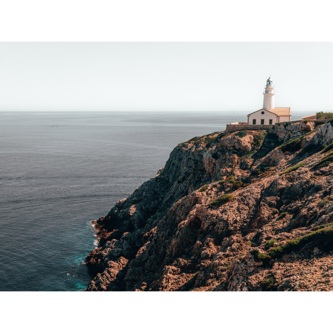 Mallorca's Coastal Beacon: The Capdepera Lighthouse II | Acrylic Print