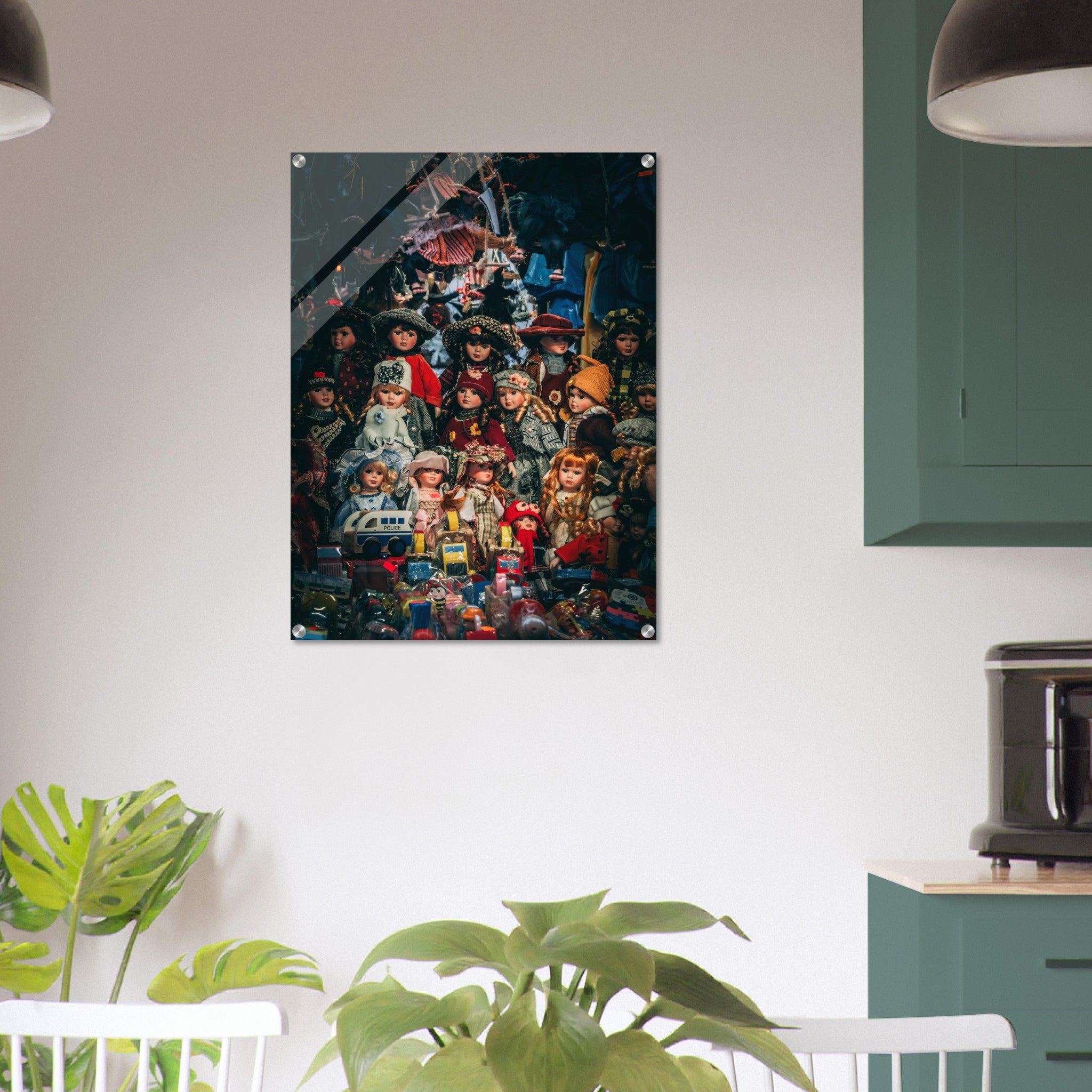 Dolls of Prague: A Market Day Snapshot | Acrylic Print