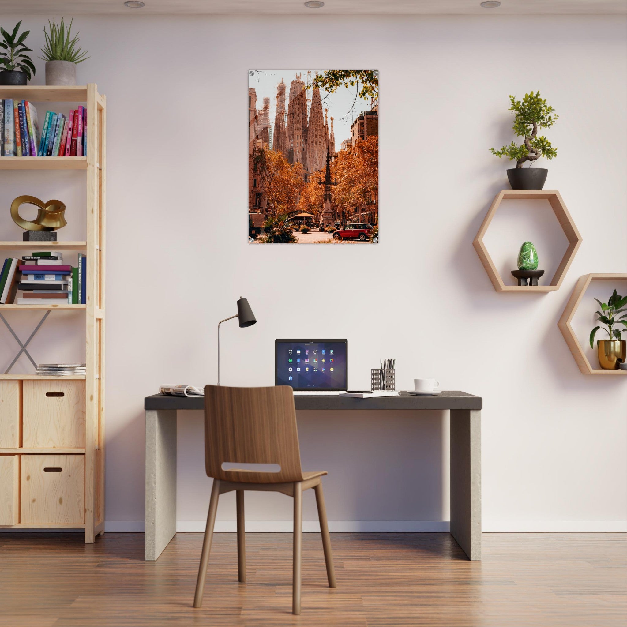 A Day in Barcelona: The Sagrada Família's Timeless Appeal | Acrylic Print