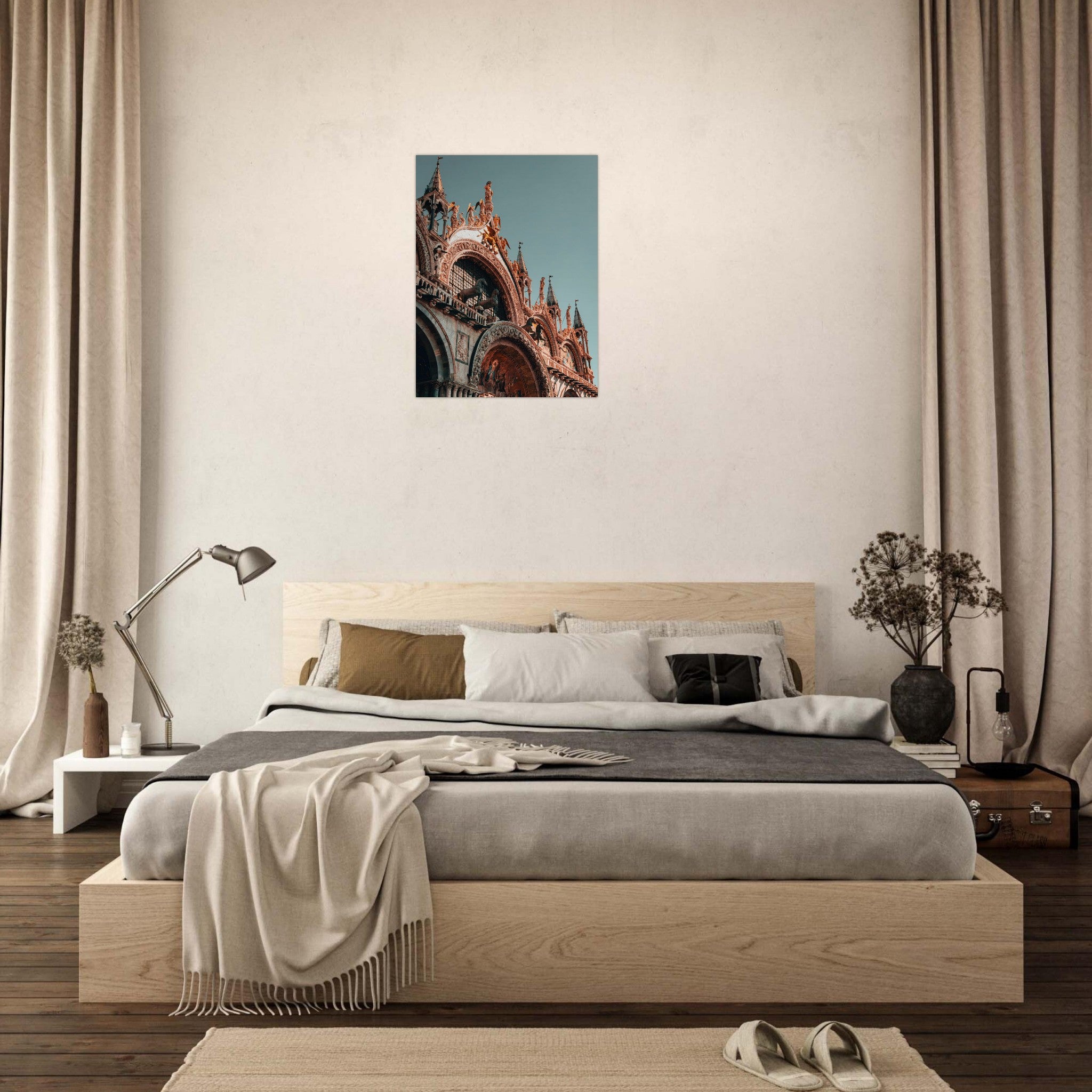 Venice's Crown Jewel: The Basilica of Saint Mark | Metal Print