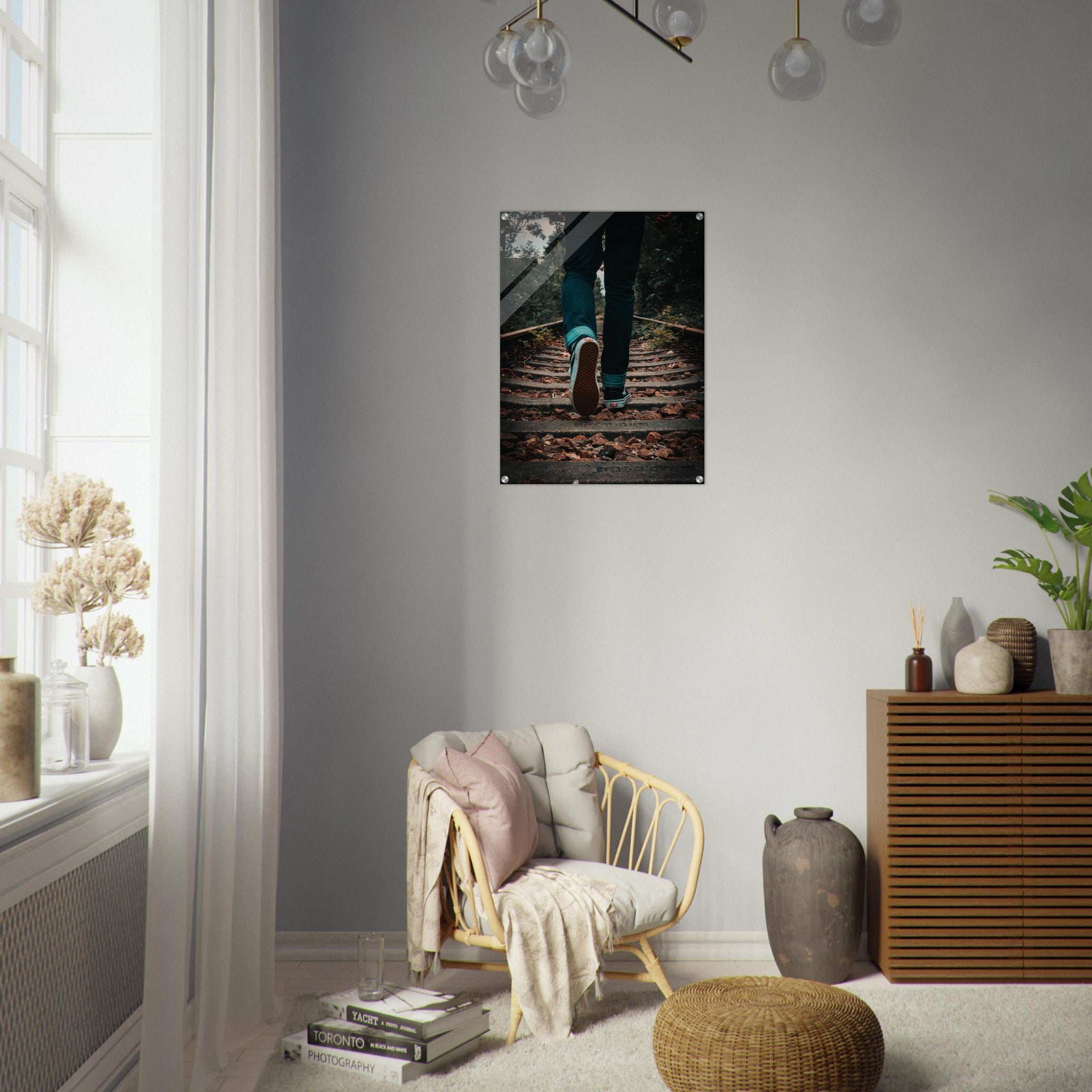 Abandoned Railway Walk | Acrylic Print