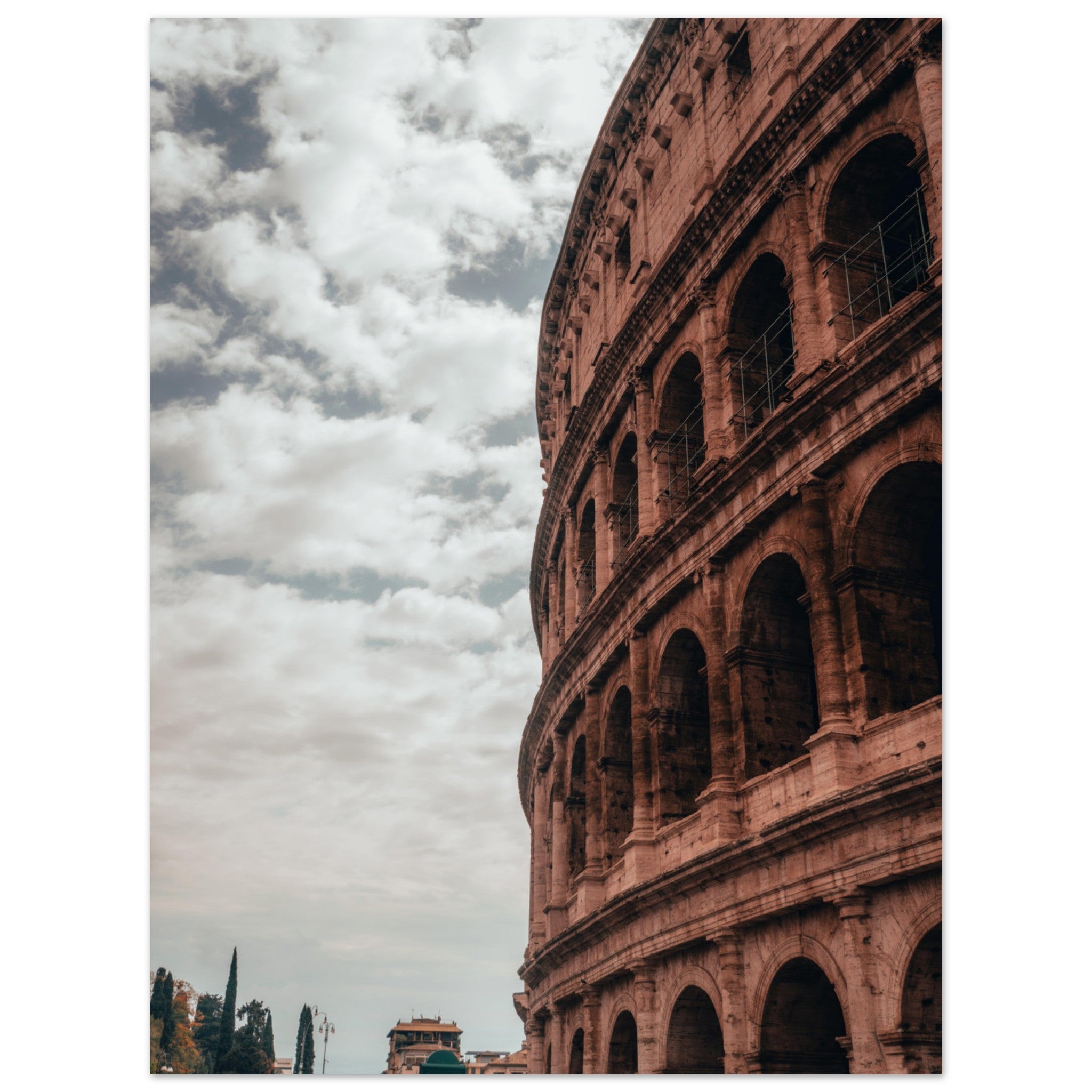 Rome's Colosseum:  Rome's Architectural Wonder II | Metal Print