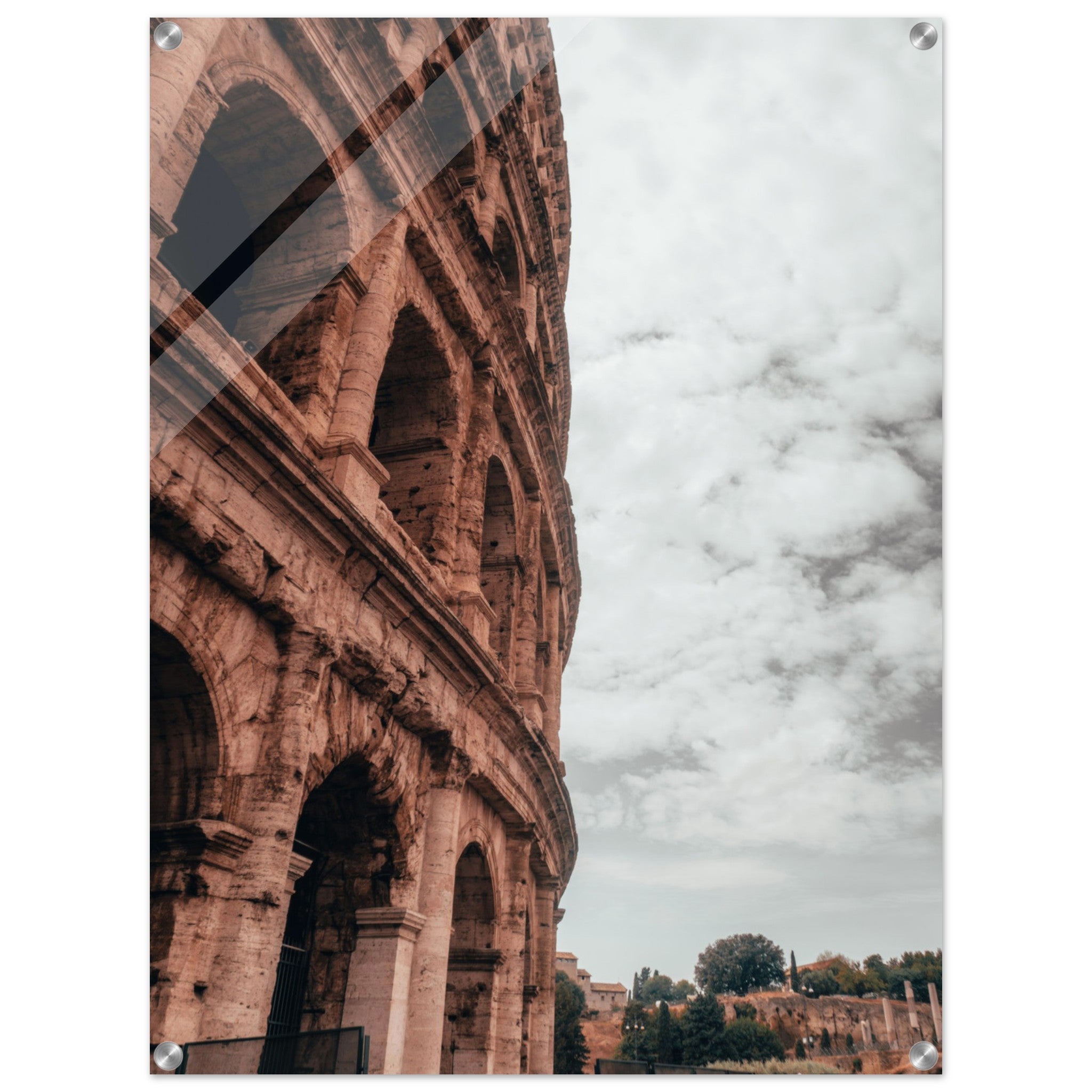 Rome's Colosseum:  Rome's Architectural Wonder | Acrylic Print