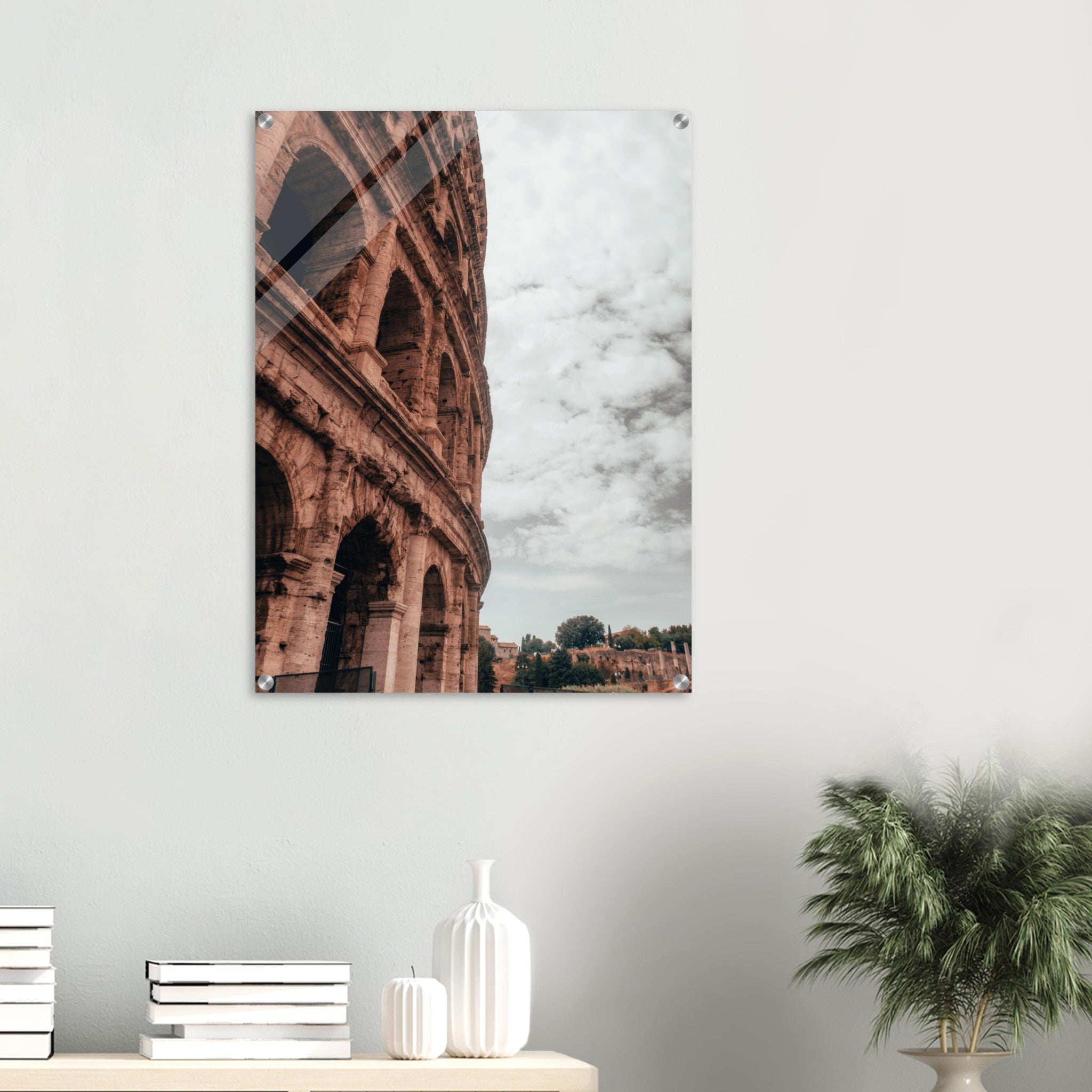 Rome's Colosseum:  Rome's Architectural Wonder | Acrylic Print