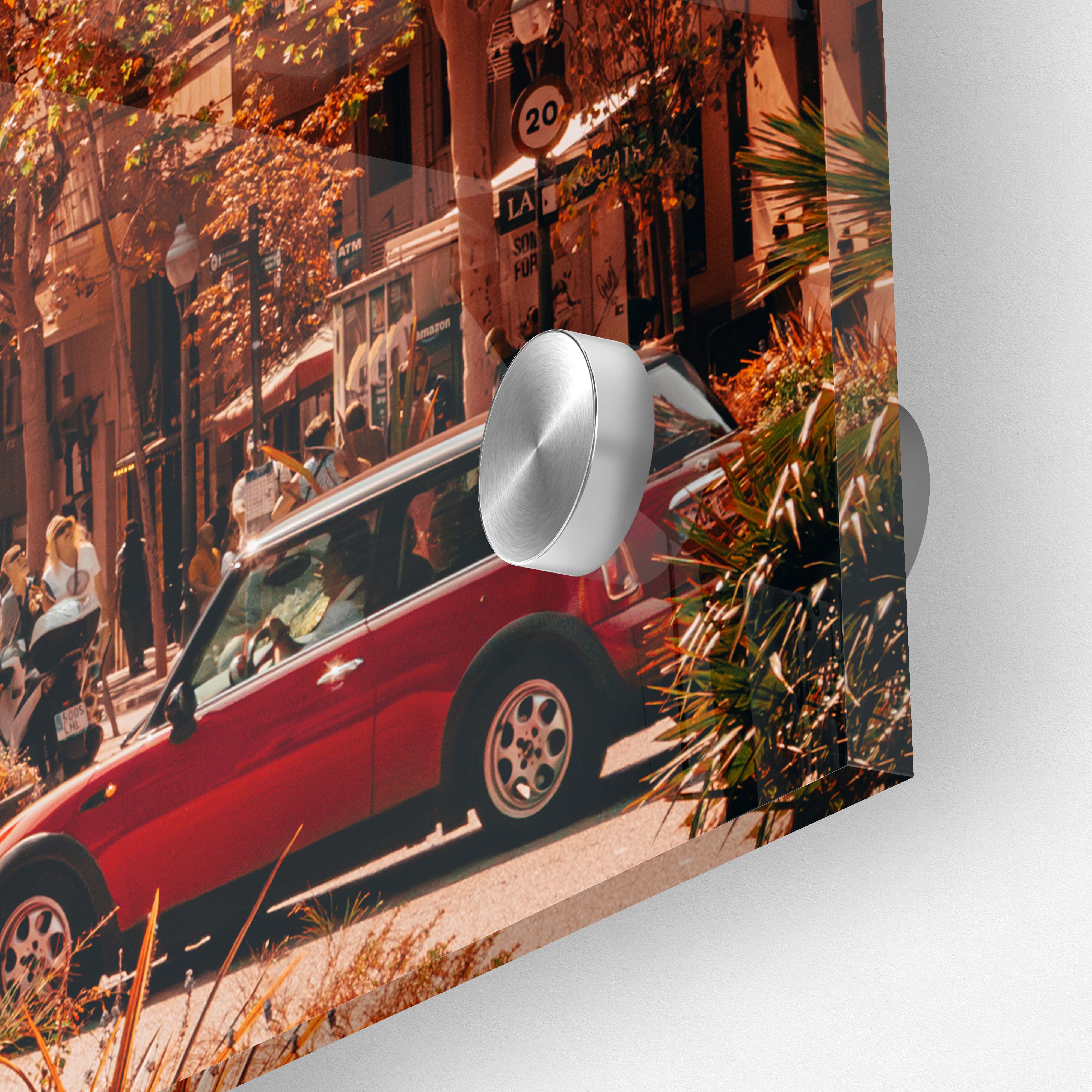 A Day in Barcelona: The Sagrada Família's Timeless Appeal | Acrylic Print