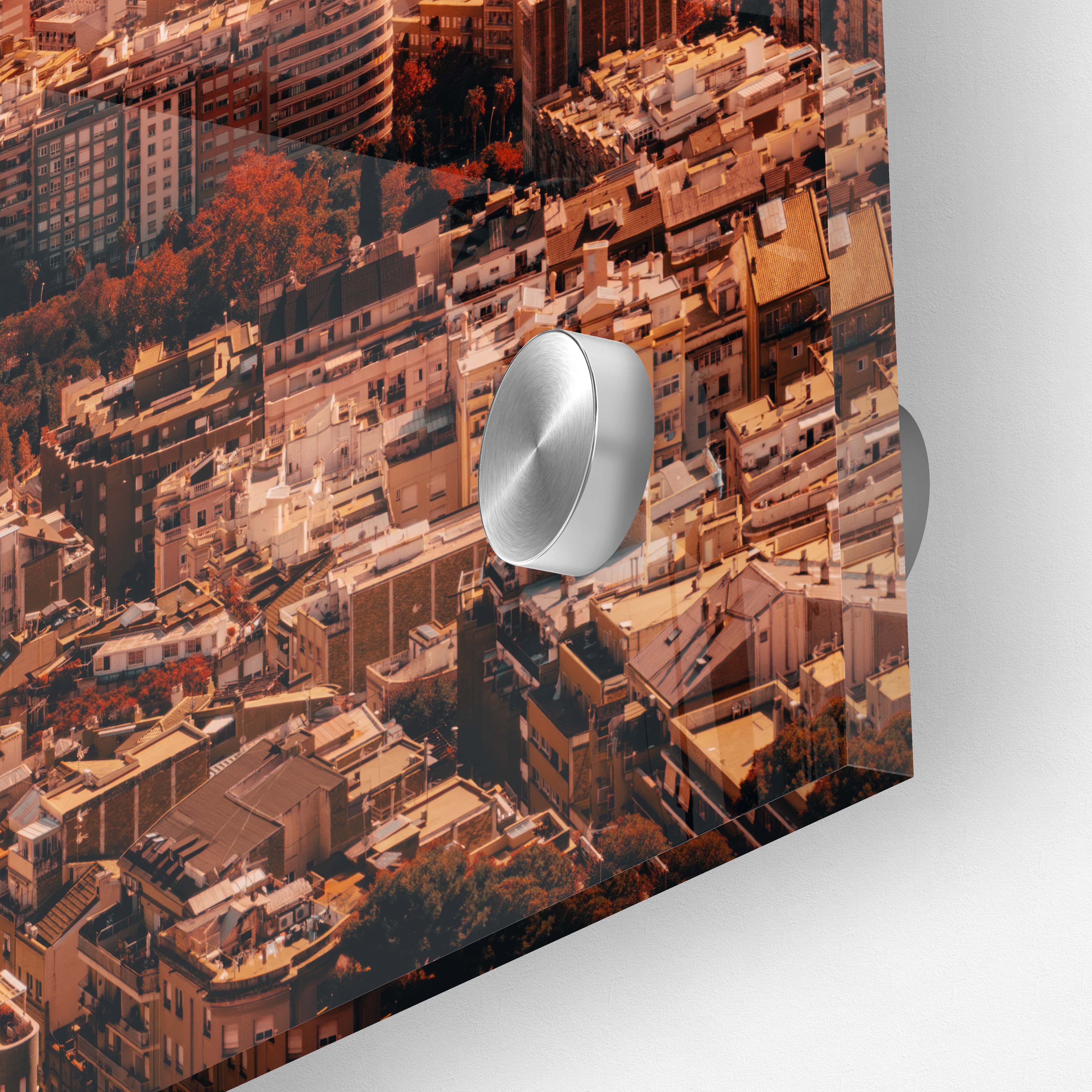 Barcelona Sunset: The Sagrada Família Stands Tall II | Acrylic Print