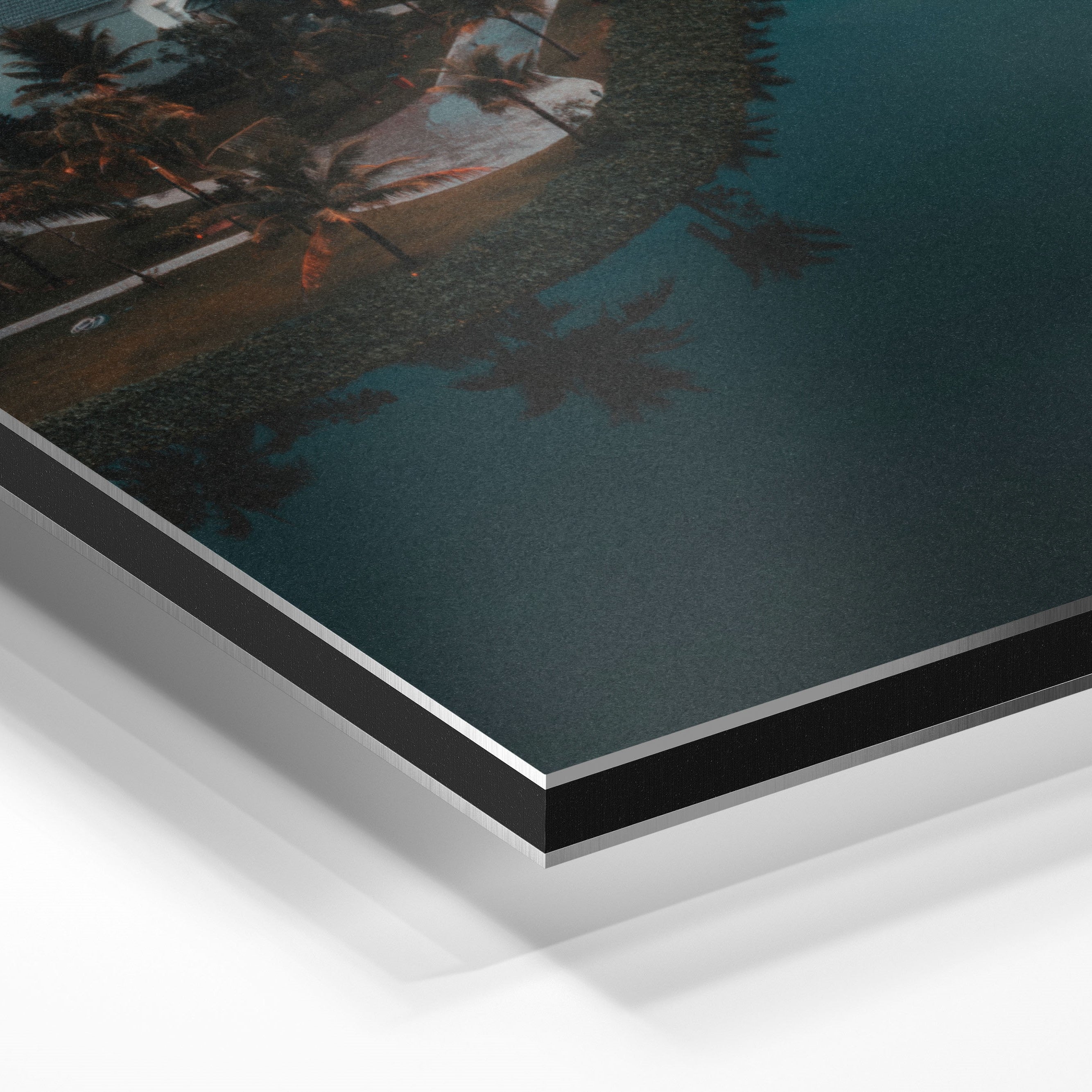 Discover Vietnam: Stunning Aerial Beach Photography | Metal Print