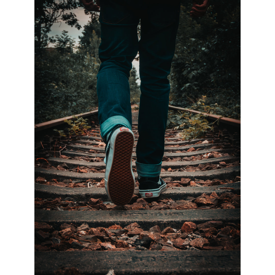 Abandoned Railway Walk | Acrylic Print