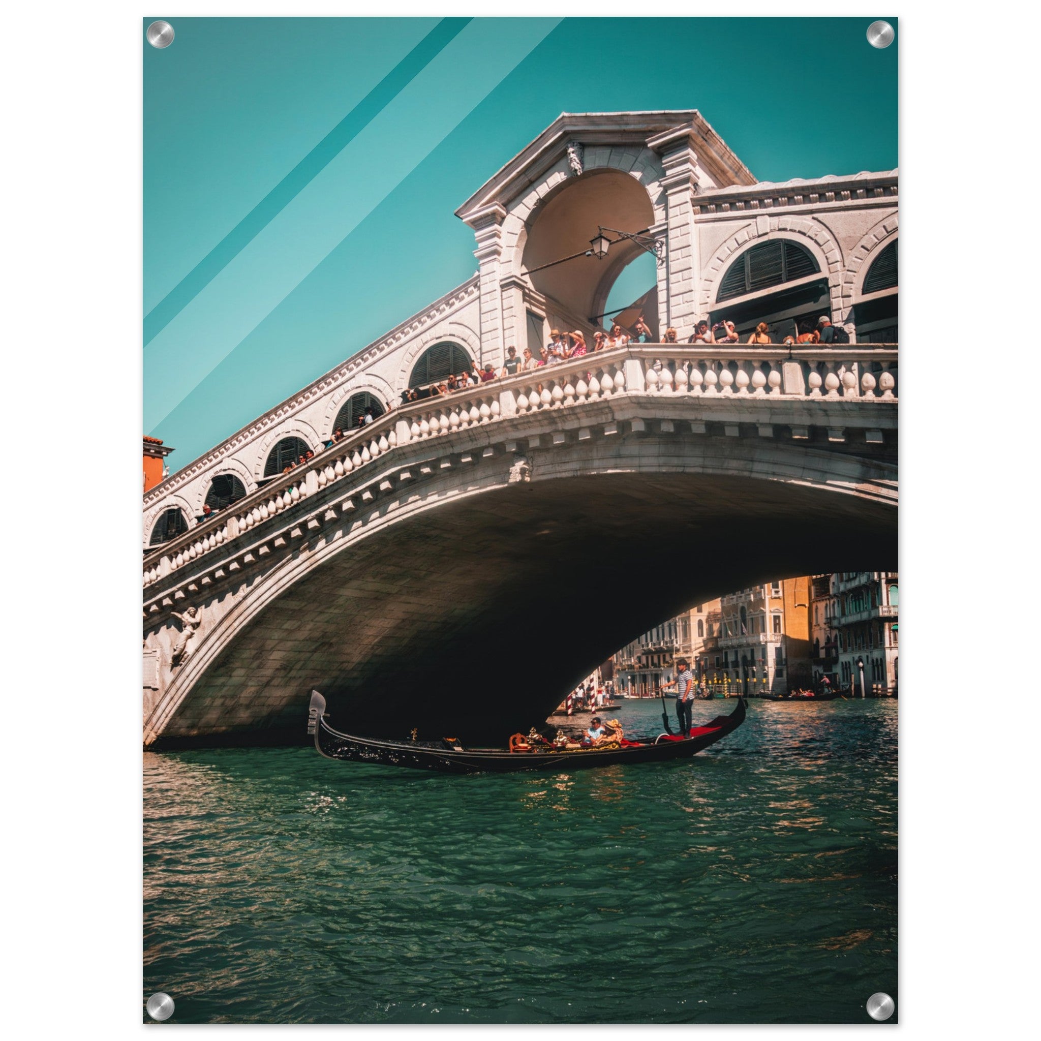 The Rialto Archway: Venice's Waterway Icon | Acrylic Print